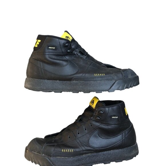 Vintage Nike ACG Gore-Tex Blazer Size 11 Black - Picture 2 of 13